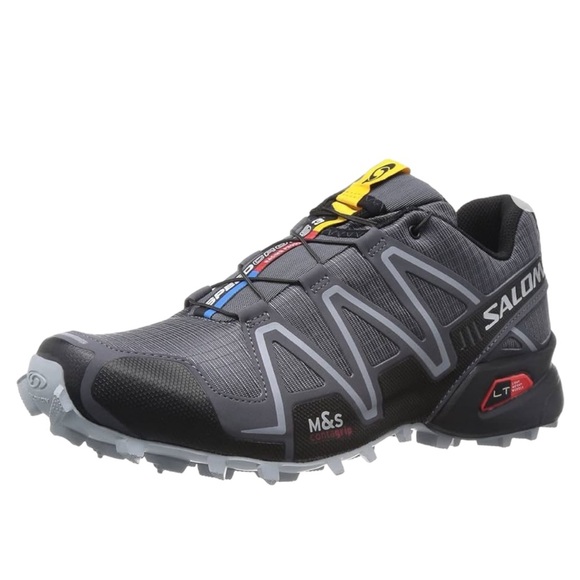 Salomon Other - Salomon Speedcross 3 Trail Running Shoes Dark Cloud Black Size 9
